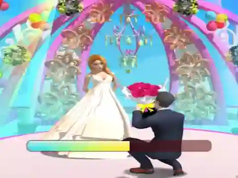 Bridge Race Wedding Master — безкоштовна онлайн гра