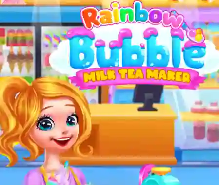 Rainbow Bubble Milk Tea Maker — безкоштовна онлайн гра