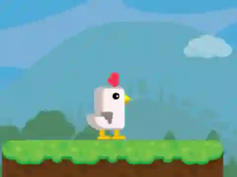 Chicken Scream Race — безкоштовна онлайн гра