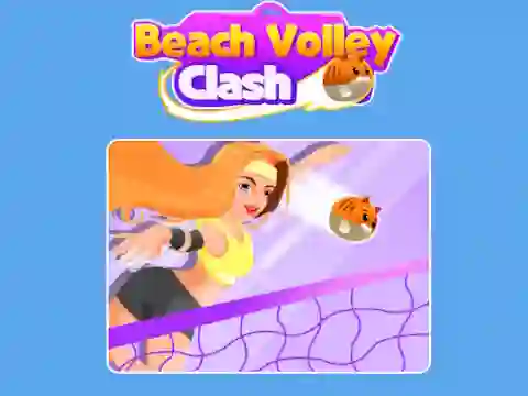Beach Volley Clash — безкоштовна онлайн гра