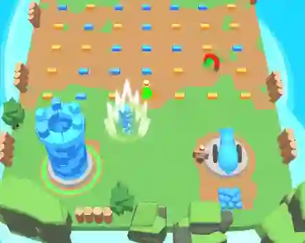 Tower Clash: Collect Bricks — безкоштовна онлайн гра