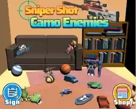 Sniper Shot Camo Enemies — безкоштовна онлайн гра