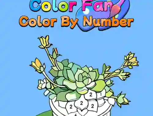 Color Fan Color By Number — безкоштовна онлайн гра