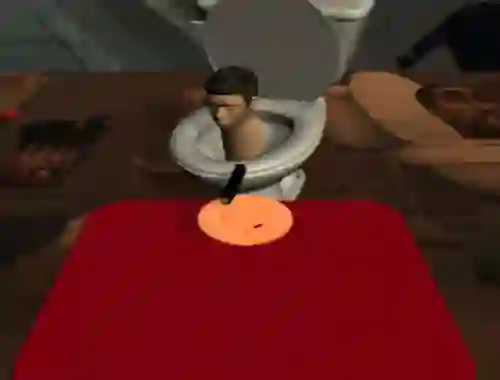 Skibidi Toilet Squid Game Honeycomb — безкоштовна онлайн гра