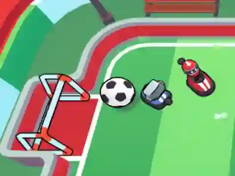 Bumper Cars Soccer — безкоштовна онлайн гра