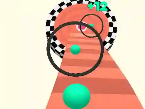 Bounce Paint Ball — безкоштовна онлайн гра