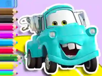 Coloring Book: Mater Cars — безкоштовна онлайн гра