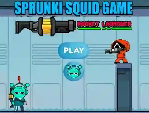 Sprunki Squid Game Rocket Launcher — безкоштовна онлайн гра