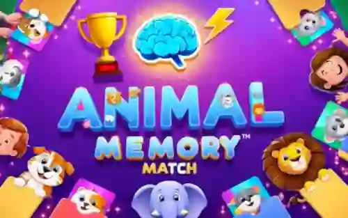 Animal Memory Match — безкоштовна онлайн гра