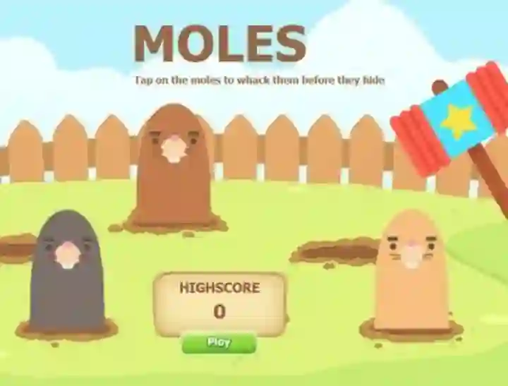 Moles — безкоштовна онлайн гра