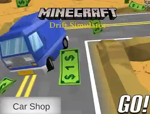 Minecraft Drift Simulator — безкоштовна онлайн гра