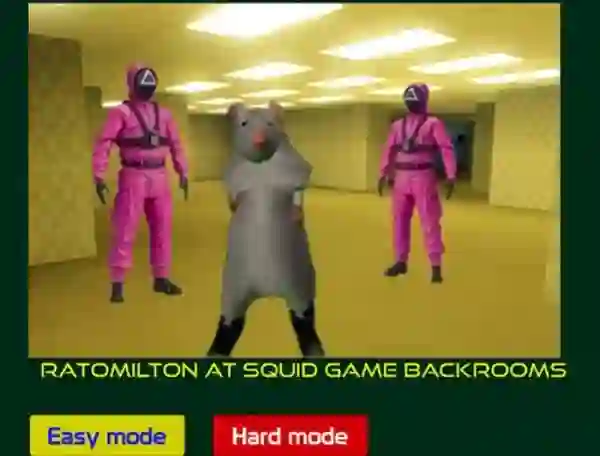 Ratomilton at Squid Game Backrooms — безкоштовна онлайн гра