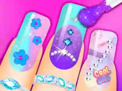 Coloring Book: Nail Art — безкоштовна онлайн гра