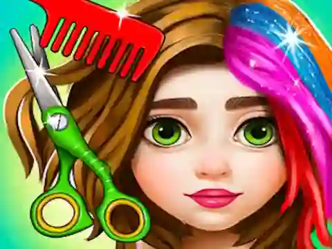 Hair Salon & Dress Up Girl — безкоштовна онлайн гра
