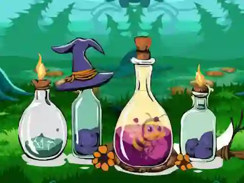 Bottle Stuck Honeybee Escape — безкоштовна онлайн гра