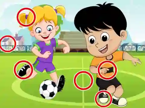Soccer Differences — безкоштовна онлайн гра