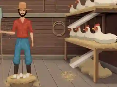 Egg catcher — безкоштовна онлайн гра