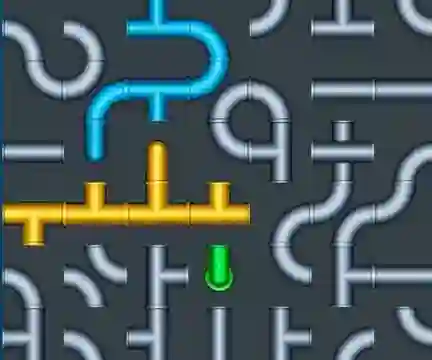 Connect The Pipes Water Puzzle — безкоштовна онлайн гра