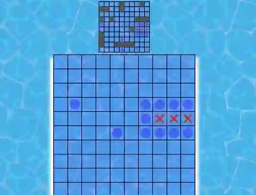 Battleship On Cells — безкоштовна онлайн гра