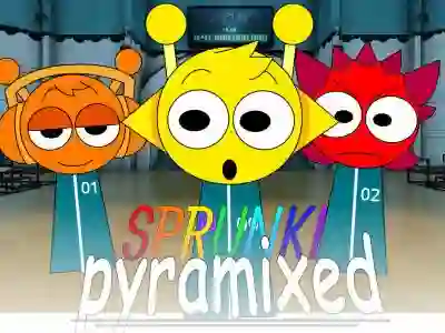 Sprunki Pyramixed: Squid Game — безкоштовна онлайн гра