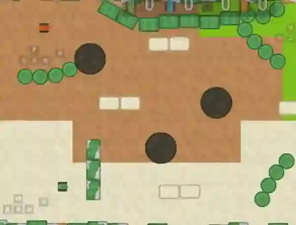 1 2 3 4 Player Tank Game 2D — безкоштовна онлайн гра