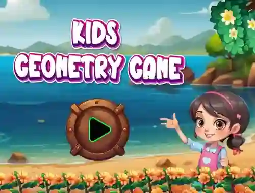 Kids Geometry Game — безкоштовна онлайн гра