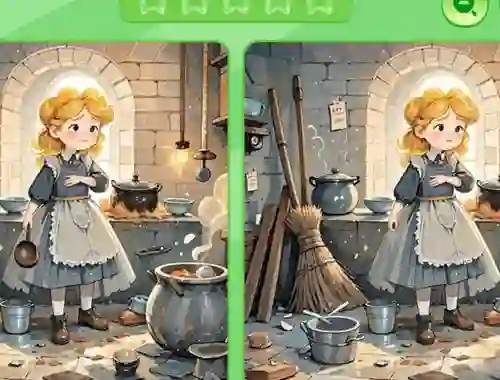 Find The Differences: Cinderella — безкоштовна онлайн гра