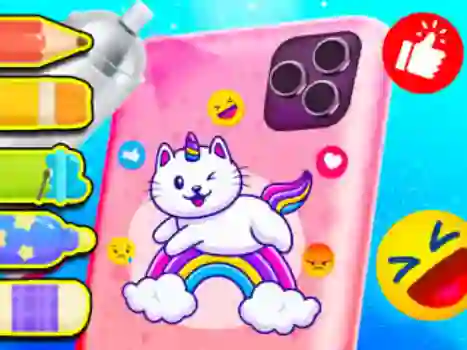 Coloring Book: Phone Case — безкоштовна онлайн гра