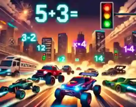 Mathematics Racing — безкоштовна онлайн гра