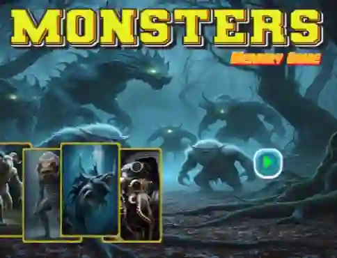 Monsters Memory Game — безкоштовна онлайн гра
