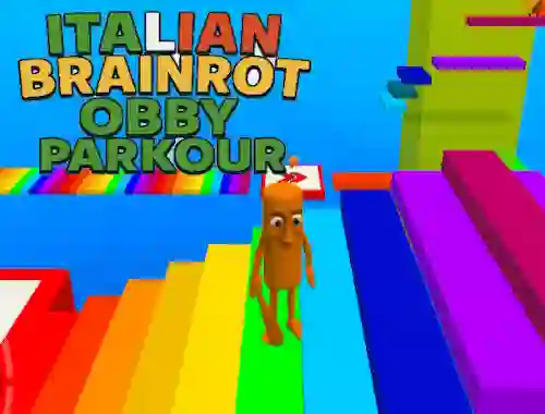 Italian Brainrot Obby Parkour — безкоштовна онлайн гра