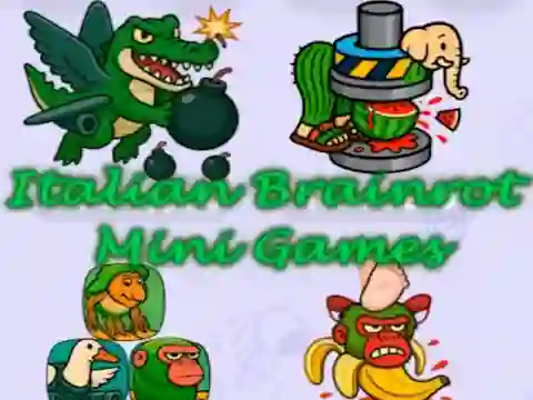 Italian Brainrot Mini Games — безкоштовна онлайн гра