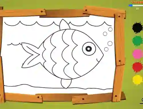 Kids Colour Game — безкоштовна онлайн гра