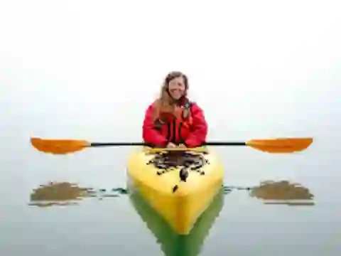 Kayak Kayaking Lake Jigsaw — безкоштовна онлайн гра
