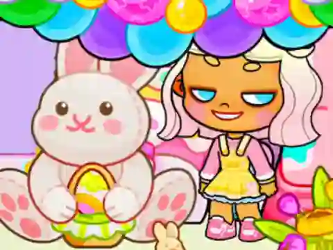 Jigsaw Puzzle: Avatar World Easter Party — безкоштовна онлайн гра