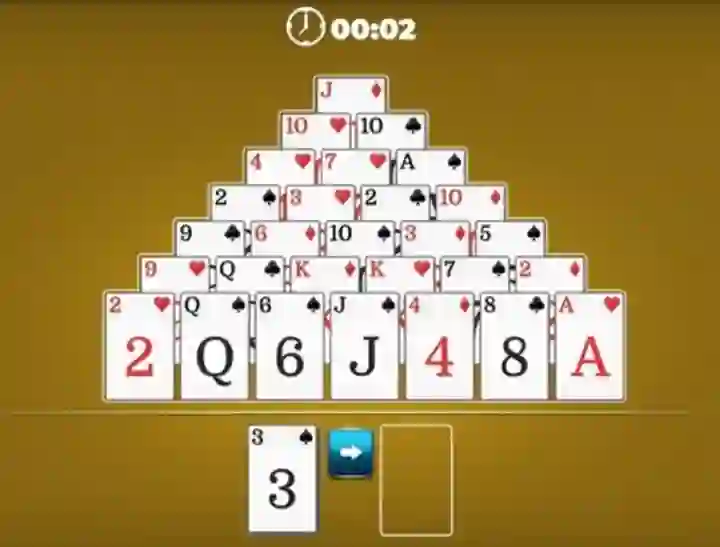 Pyramid Solitaire — безкоштовна онлайн гра