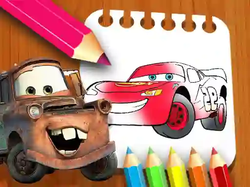 Cars Coloring Book — безкоштовна онлайн гра