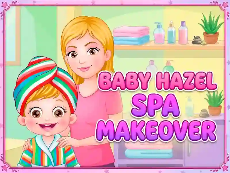 Baby Hazel Spa Makeover — безкоштовна онлайн гра