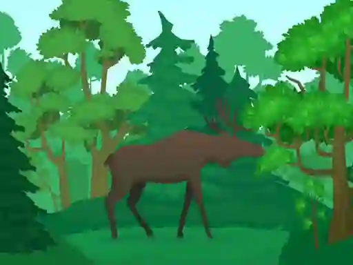 Wild Animals Coloring — безкоштовна онлайн гра