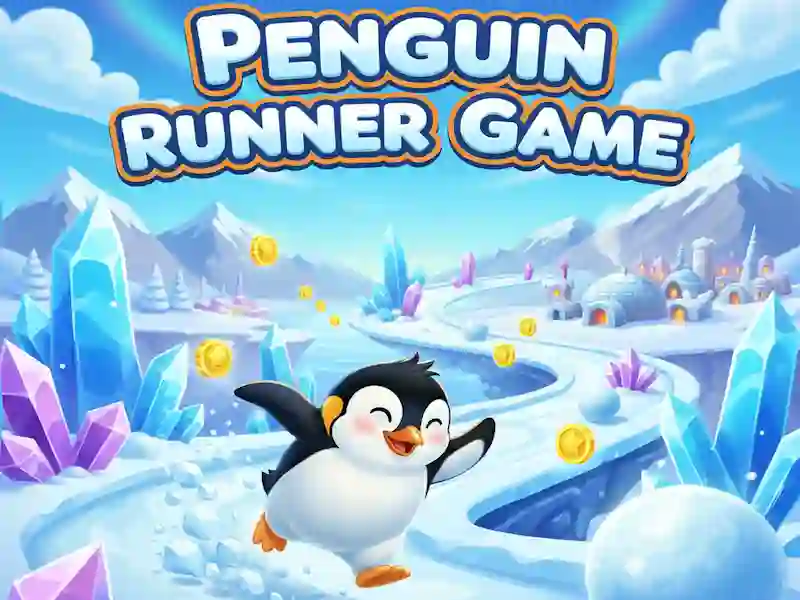 Penguin Runner Game — безкоштовна онлайн гра
