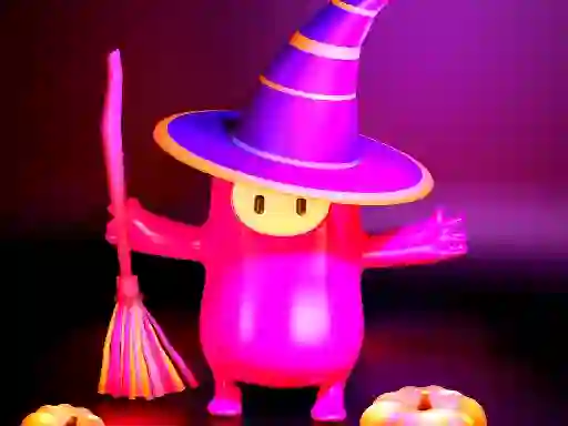 Fall Guys Halloween Puzzle — безкоштовна онлайн гра