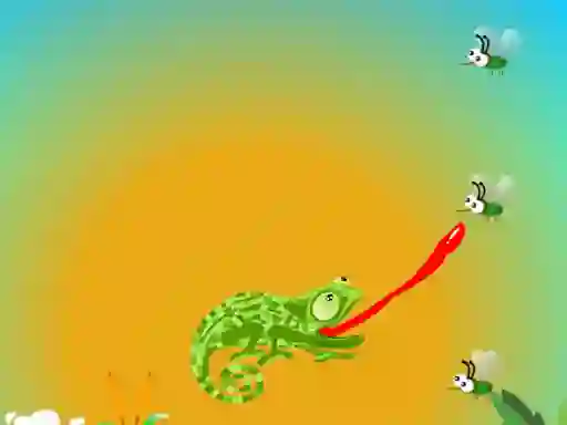 Chameleon Want Eat — безкоштовна онлайн гра