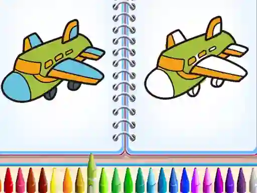 Aero Coloring Books — безкоштовна онлайн гра