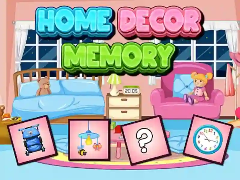 Home Decor Memory — безкоштовна онлайн гра