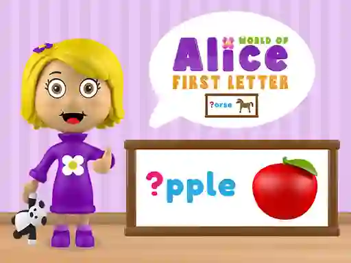World of Alice First Letter — безкоштовна онлайн гра