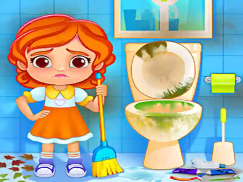 Kids House Cleanup — безкоштовна онлайн гра