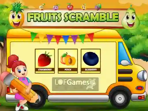 Fruits Scramble — безкоштовна онлайн гра