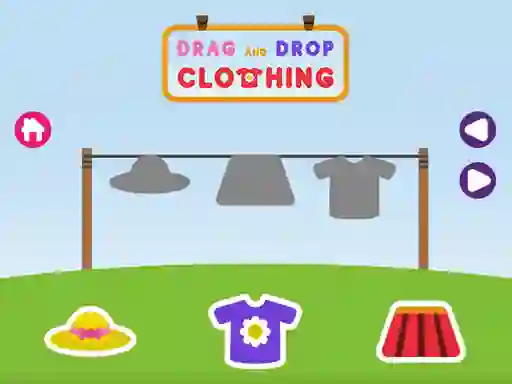 Drag and Drop Clothing — безкоштовна онлайн гра