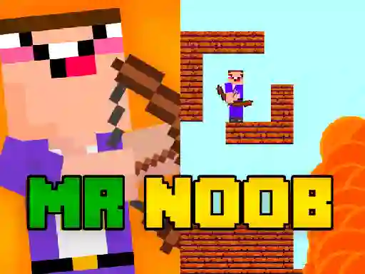 Mr Noob vs Zombies — безкоштовна онлайн гра