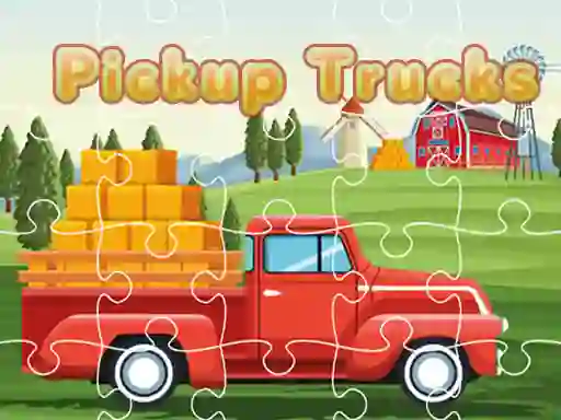 Pickup Trucks Jigsaw — безкоштовна онлайн гра